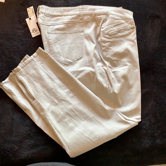 Love & Legend Skinny Pants - Grey Metallic - Picture 8 of 8